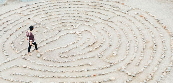 Le labyrinthe - un parcours initiatique
